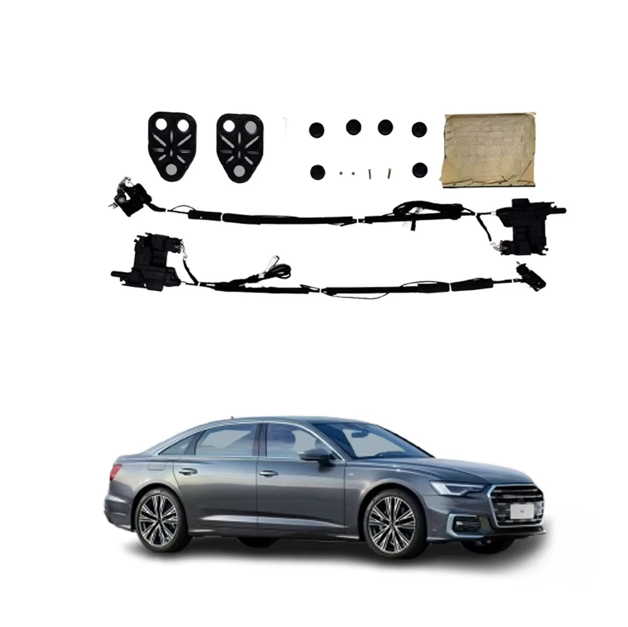 Anti-pinch Automatic Soft Close Electric Suction Door Auto Parts Fit Audi A6L C8 A7 A8L D4 A5L RS6 RS7 RSQ8 Q6 Q8 E-tron