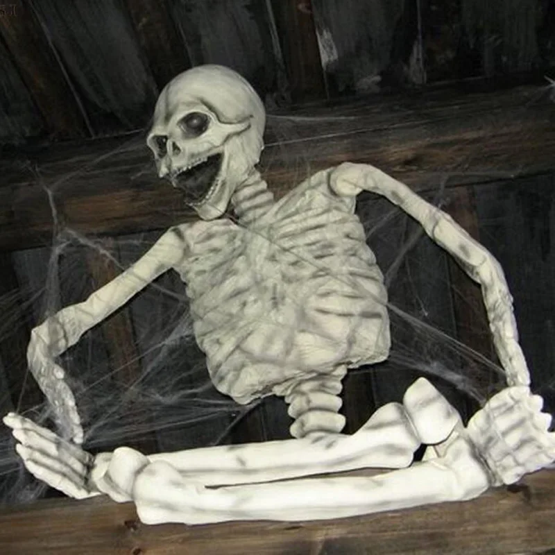 

2025 Halloween haunted house venue decoration 100g cotton secret room grave scene decoration film and television props promotion