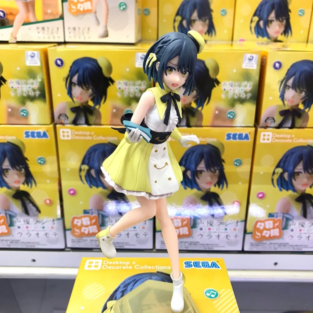 100% Original in Stock SEGA Desktop×Decorate Collections Seiyuu Radio No Uraomote Watanabe Chika Anime Figure Collection Series