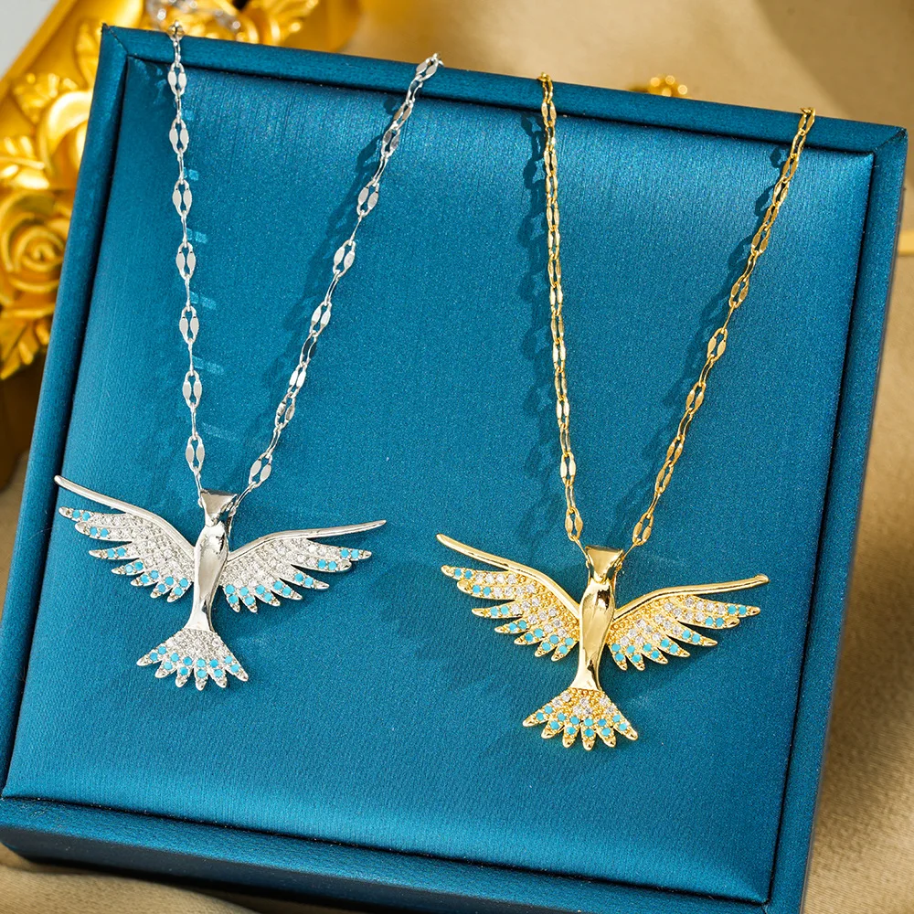 Специально предназначен для женских свадеб. Это новейшее роскошное и легкое роскошное колье из титановой стали.