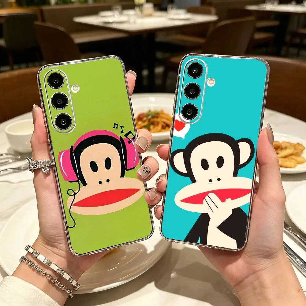 Pop P-Paul Frank Paul funny Clear Phone Case for Samsung A71, A70, A52, A51, A40, A30, A20