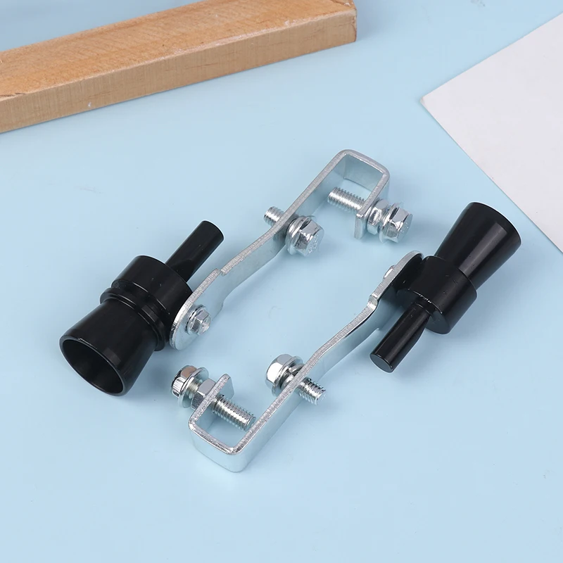 Tamaño S/M/L/XL Universal coche Turbo sonido silbato silenciador tubo de escape silbato simulador falso silbato para estilo de vehículo