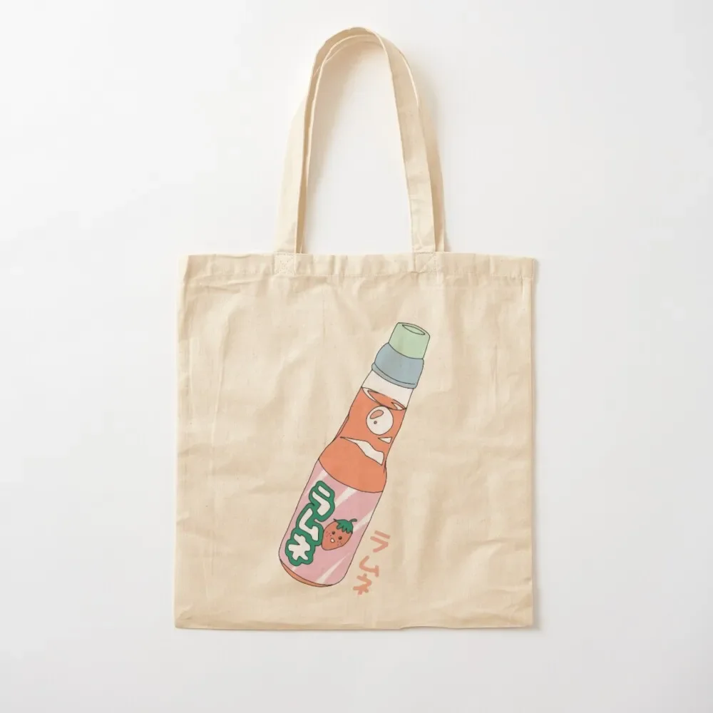 

Kawaii Strawberry Soda Drink Tote Bag Shopper handbag shopping bag Tote Bag