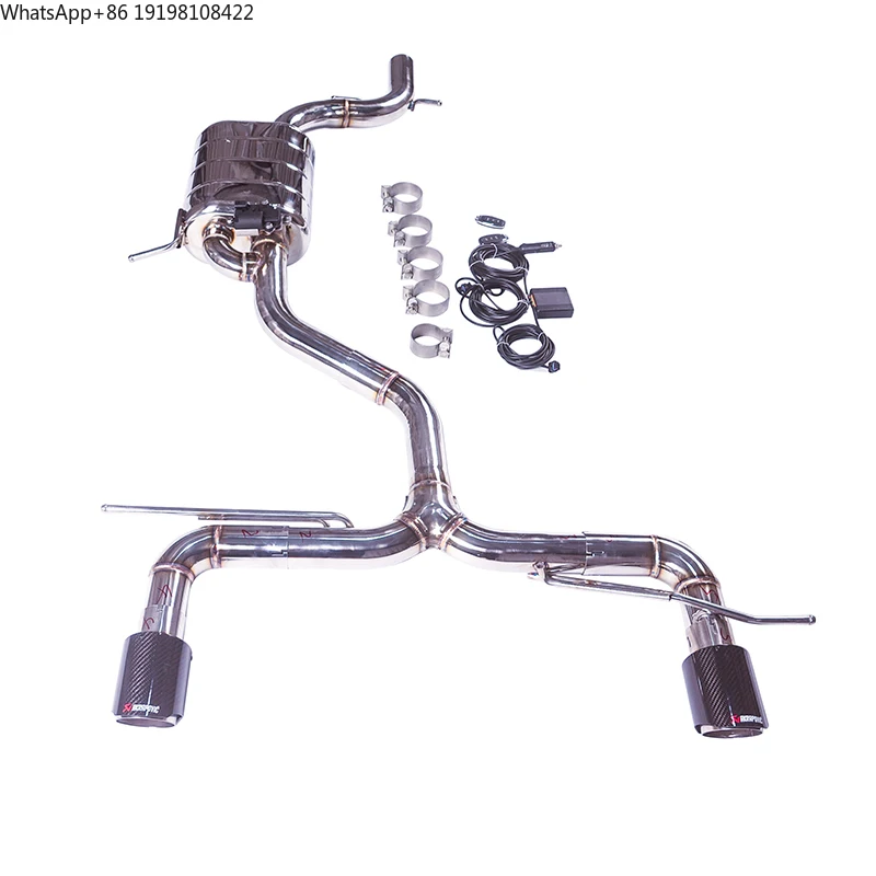 

Factory Sale Various Polished VW GOLF 6 GTI 2.0T Stainless Steel CATBACK Exhaust System WIth Carbon Fiber Tips