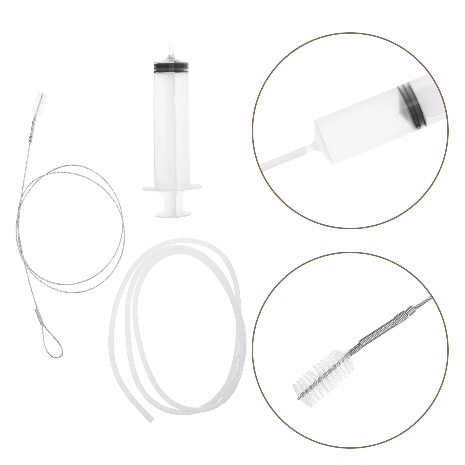 1Set Fridge Drain Hole Cleaner Flexible Pipe Cleaning Brush Refrigerator Drain Line Unblock Tool Condensate Line Cleaning Brush