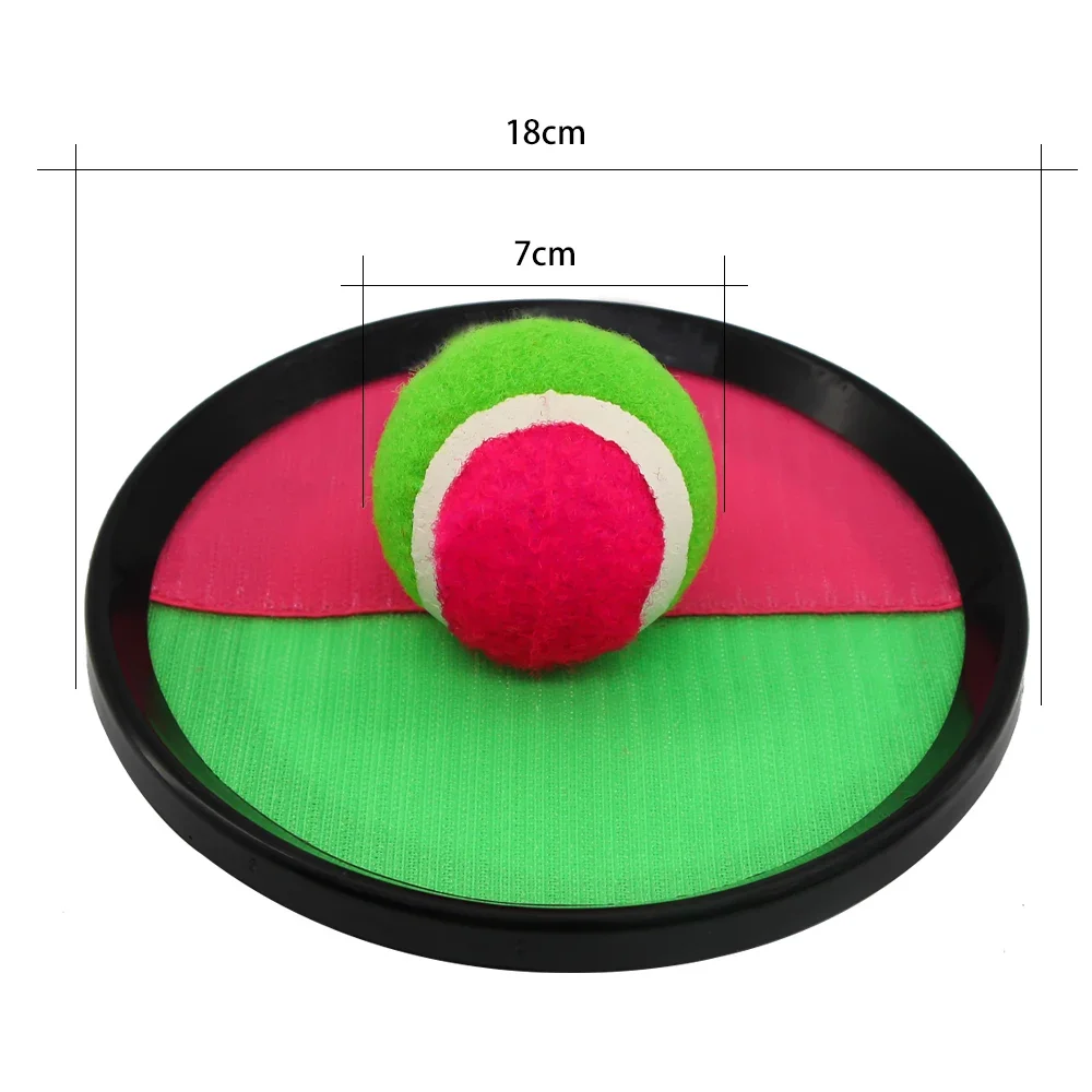 Parent and Child Interactive Racket Two Loaded Ball Sticky Bat Fun Entertainment Interactive Racket Toy Kids Gifts Indoor Sports