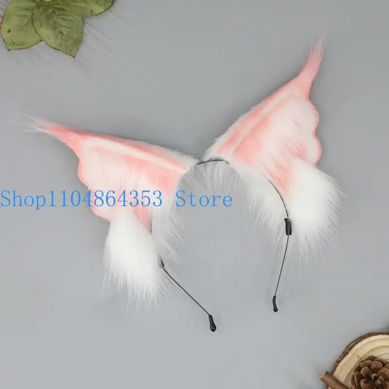 

652F Lovely Girls Cosplay Kitten Halloween Party Costume Headband Headdress