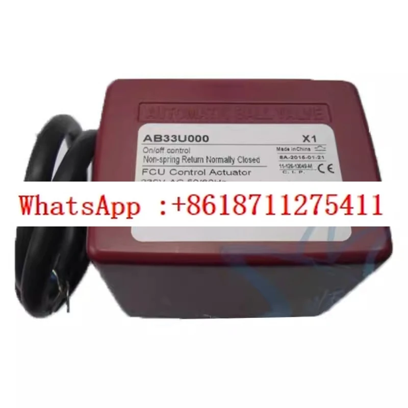 

AB33U000 Normally Closed Actuator Switching Valve Electric Head, Fan Coil Electric Actuator
