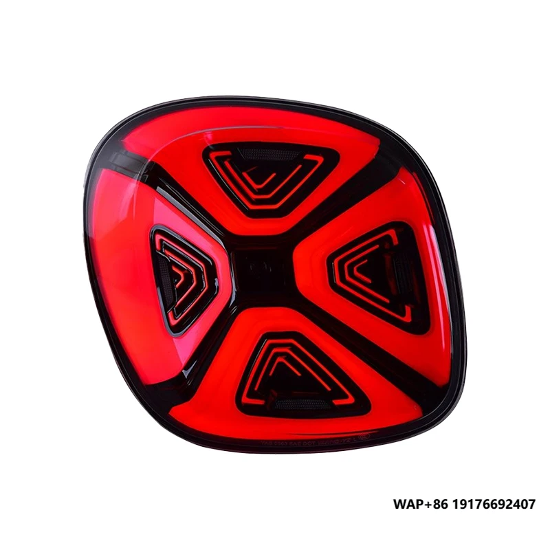 

YU GUANG Tail Light for Mercedes Benz Smart Taillight 2015-2019 W453 Taillights Upgrade Rear Lights LED Signal Turn Indictors