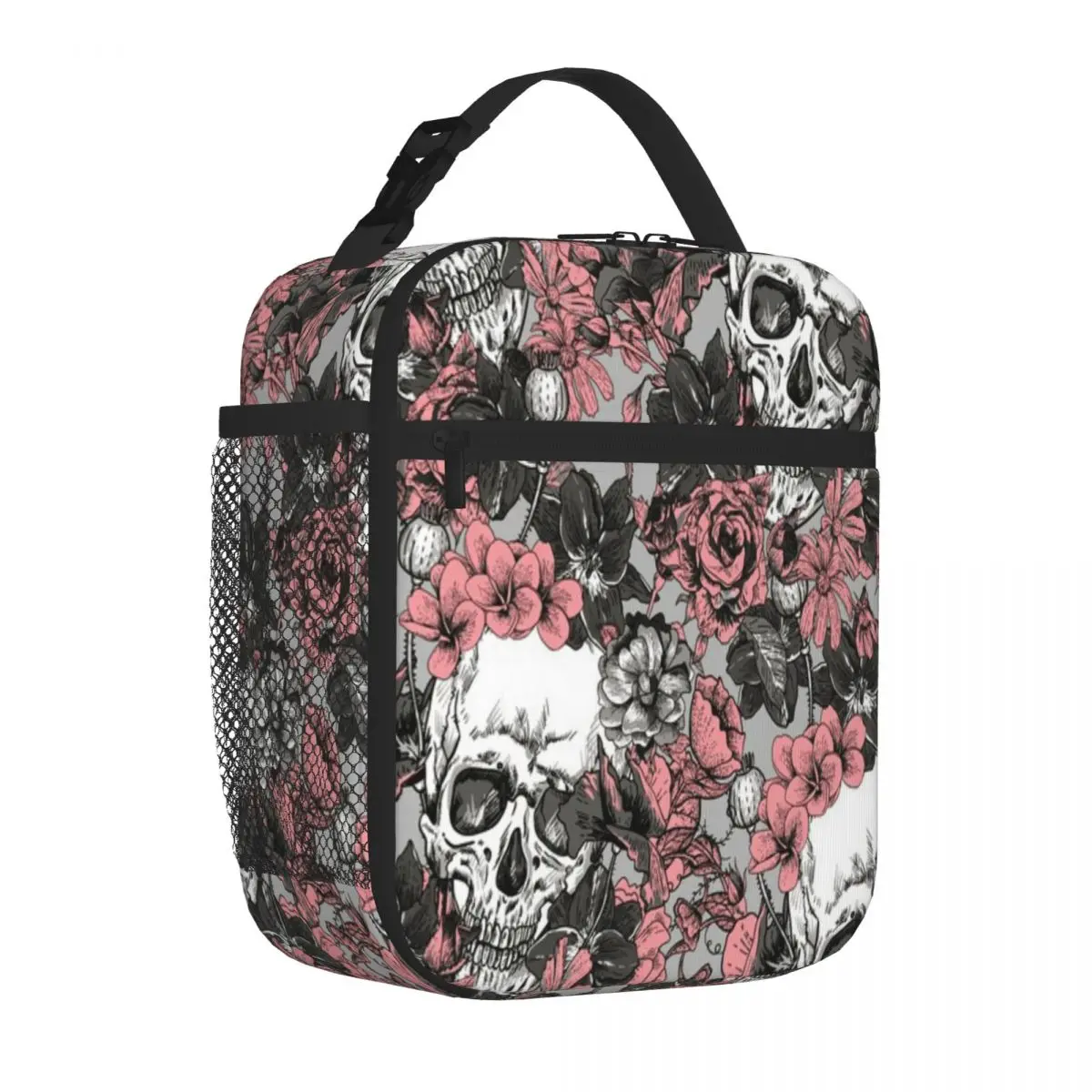 Hot Sale SKULLS 2 Animal Face Lunch Bag Middle School Commuter Lunch Bag