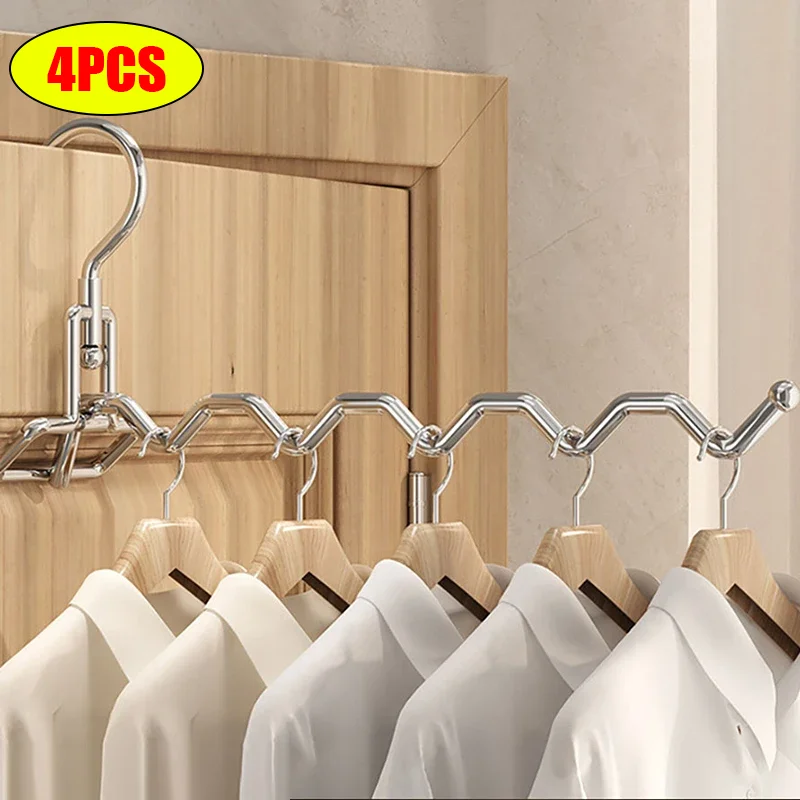 Portable Clothes Drying Rack Foldable Clothes Hanger Travel Hotel Wardrobe Drawer Door Mounted Punch-free Cloth Drying Rack