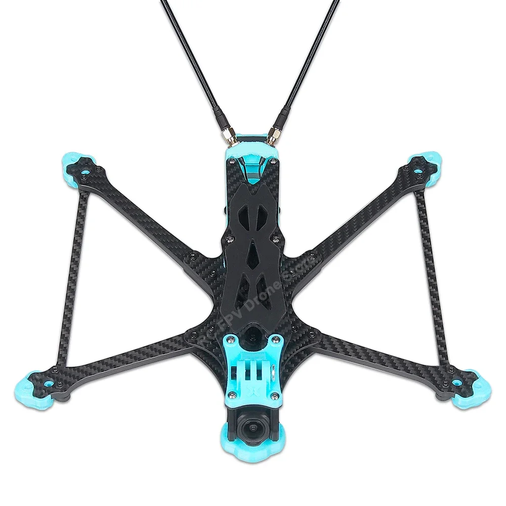 FOXEER MEGA lr7 \'\'7-calowa rama daleki zasięg 305mm DC T700 Carbon z jedwabistą powłoką dla dron zdalnie sterowany FPV O3 VTX Analog / Vista / HDZero