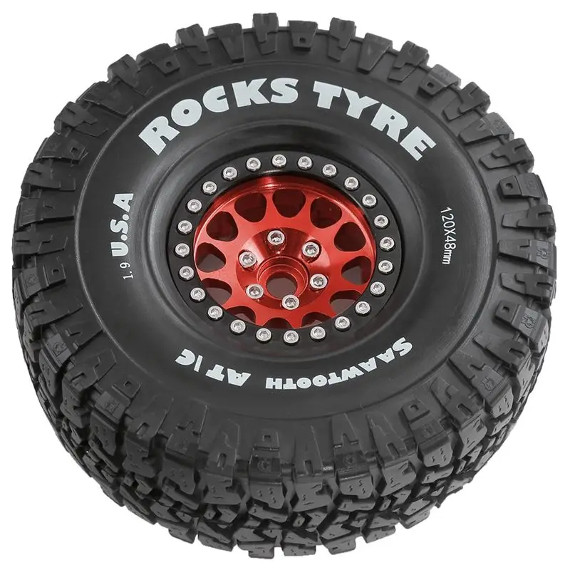 BEDW-For 1/10 RC Crawler Car 4Pcs 120Mm 1.9