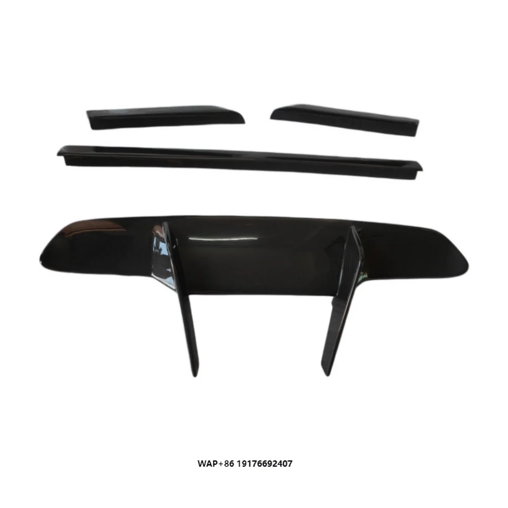 Body Parts Upgrade OEM Style Dry Carbon Fiber Rear Diffuser with Three-stage Tail Suitable for 812