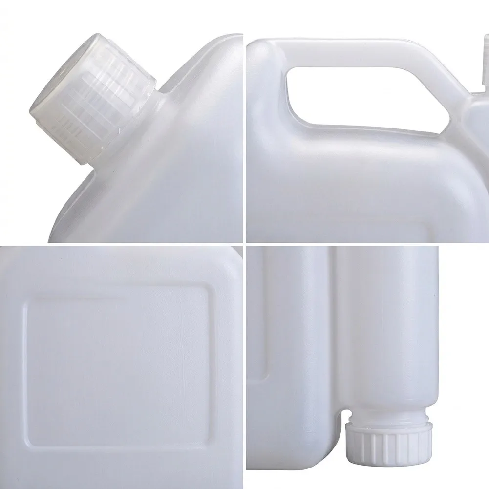 1.5L OR 4L Oil Mixing Container Dual Compartment Oil Container Mixing Oil Petrol Oil Mixer Easy Pour Spout Plastic Construction