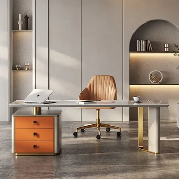 모던 워크 플로우 사무실 책상, 쓰기 보관함, 책상 정리정돈, 메이크업 사무실 책상, 작업대 테이블, 평면 사무실 가구, HDH 
