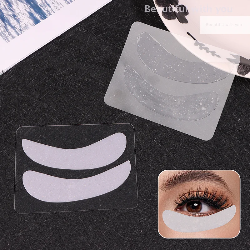 

1Pairs Eyelash Extension Silicone Under Eye Pads Grafted Lash Lift Perm Tools Reusable Eyelash Grafting Eye Patch