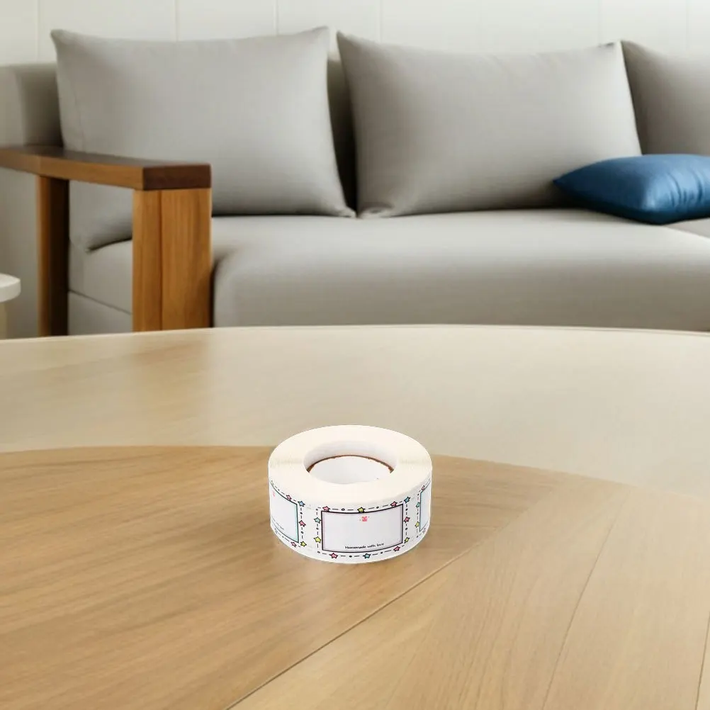 

1 Roll Waterproof Oilproof Freezer Labels For Food Storage Containers Date Stickers Removable Refrigerator Baking Packaging