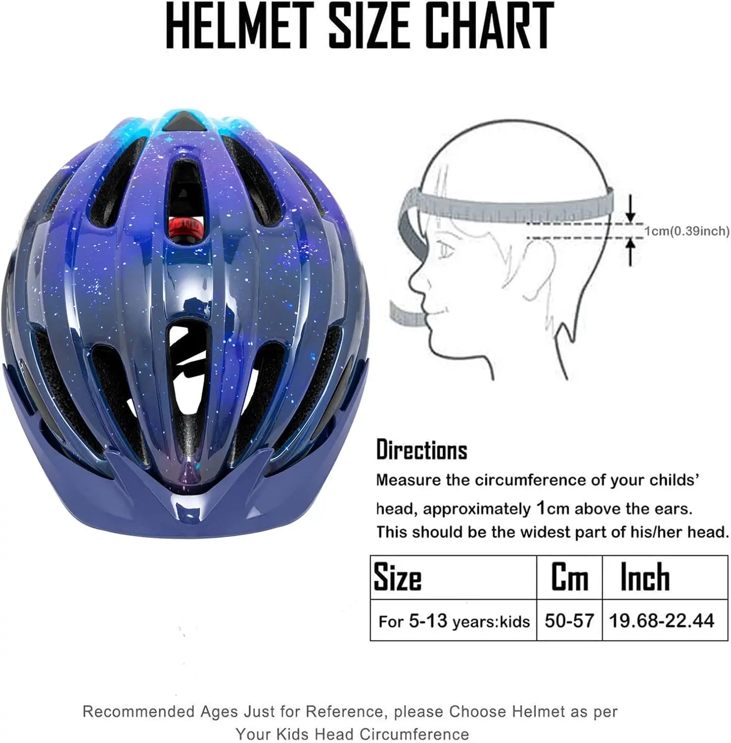 2026 New Upgrade Bike Helmet With LED Light – Adjustable Multi-Sport Youth Helmet For Boys & Girls, Ages 5-12