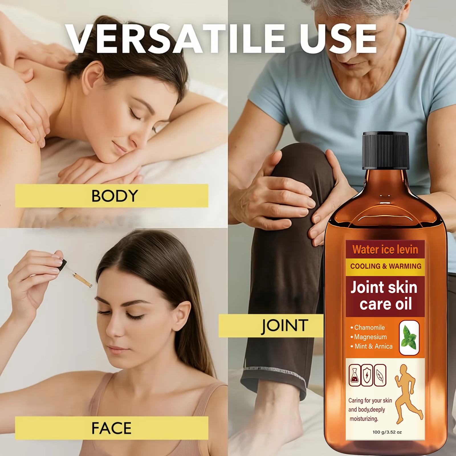 Natural Joint Skin Care Oil Ch - Ginger Tea ulasan dan harga