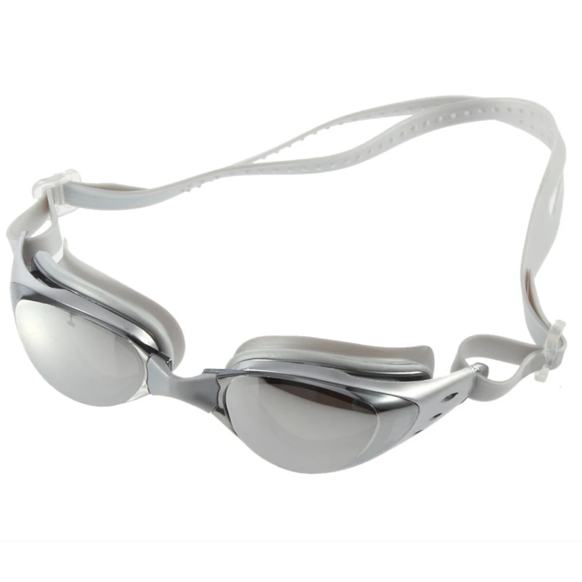 

Non Fogging Swimming Goggles Black UV Protection Swim Glasses for Men Women Adjustable Anti Fog PC Lens