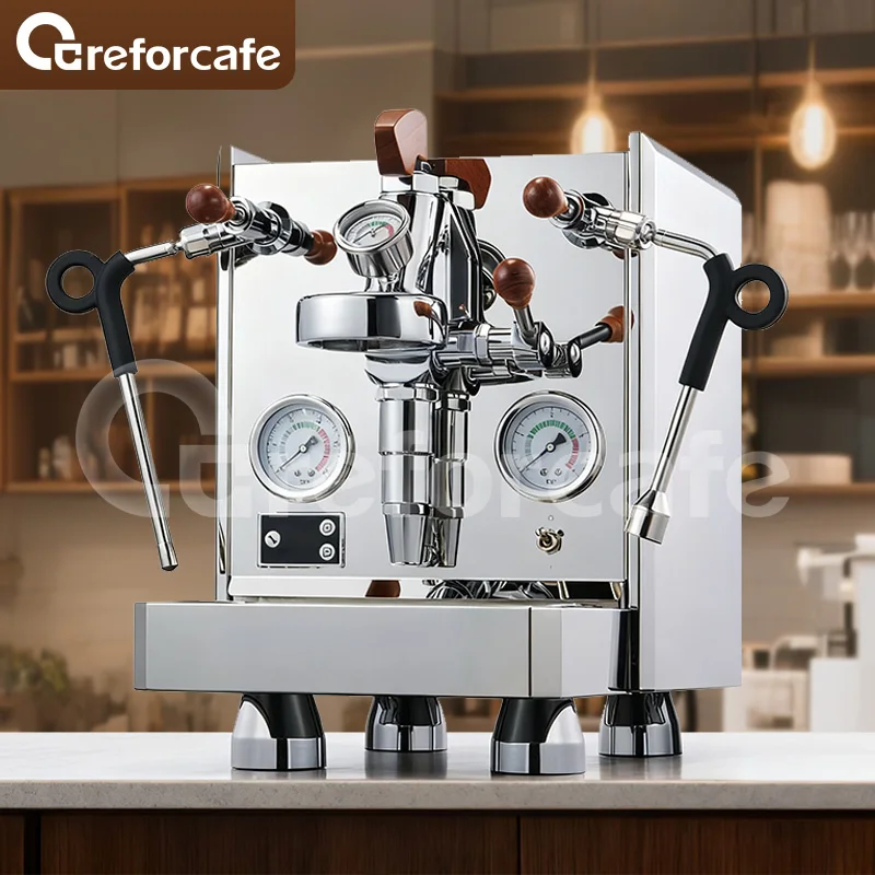 

Commercial Espresso Machine Professional E61 1 Group Semi Automatic Espresso Lelit Coffee Machine