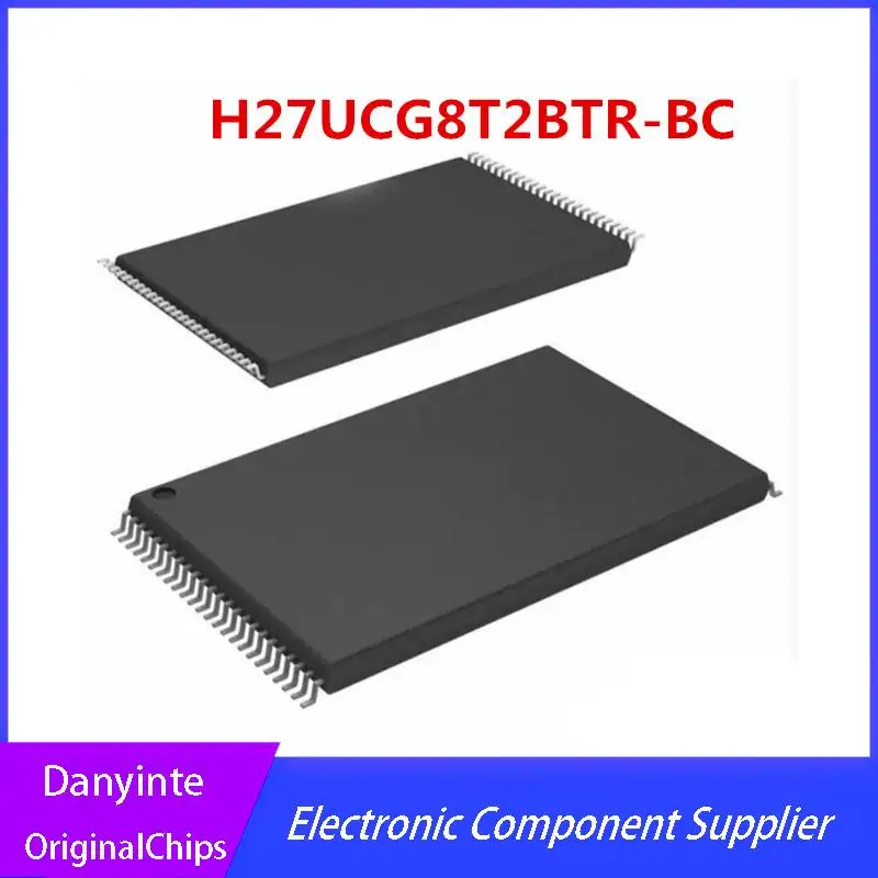 NEW  2PCS/LOT  H27UCG8T2BTR-BC  H27UCG8T2BTR  TSOP48