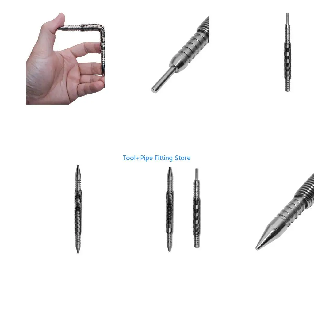 F92B 2Pcs Double Head Combo Setter Double Ended 1/16-3/32″ 1/8″Spring Set