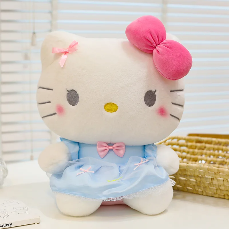 Muñeca MINISO 75cm Dreamland KT Hello Kity, juguete de peluche Kitti, muñeca infantil, regalo de cumpleaños para mujer, muñeca de tela