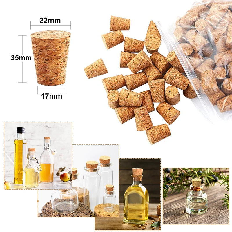 5/10Pcs Wine Corks Corks Wine Stopper Reusable Functional Portable Sealing Stopper for Bottle Bar Tools Kitchen Accessories