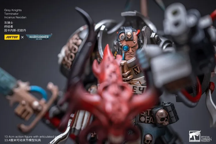 

【JOYTOY】1/18 Фигурка Warhammer 40K Grey Knights Terminator Incanus Neodan Игрушечная модель