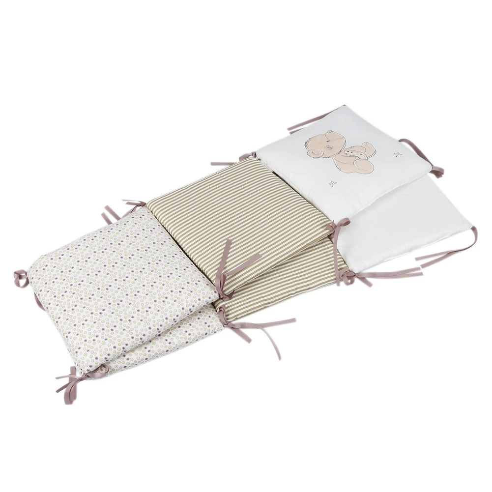 

A71Z 12 шт., защита для детской кроватки, бампер для детской кроватки, бампер для детской кроватки в кроватке, бампер для кроватки, безопасная смесь хлопка