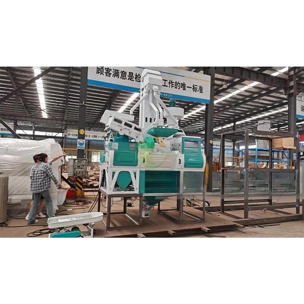 1000kg/h Automatic Combine Rice Milling Machine for Rice Mill