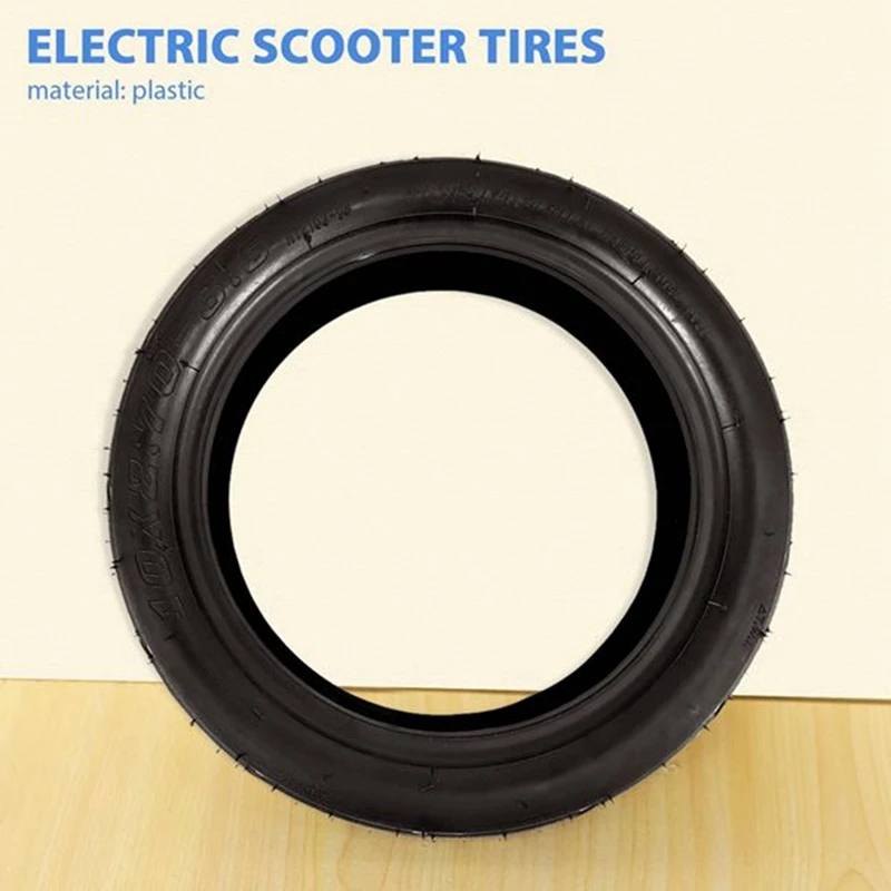 2Pcs Tubeless Tire 10X2.70-6.5 Vacuum Tyres Fits Electric Scooter Balanced Scooter About 22.5Cm Vacuum Tires