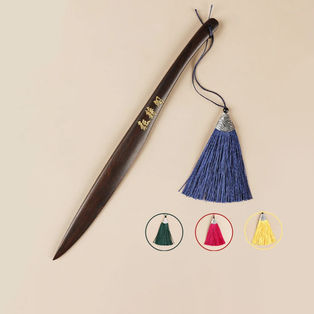 Wooden Paper Cutter Vintage Letter Opener For Envelopes Rice Calligraphy Art Office Home Use Portable Envelope Slide Tool