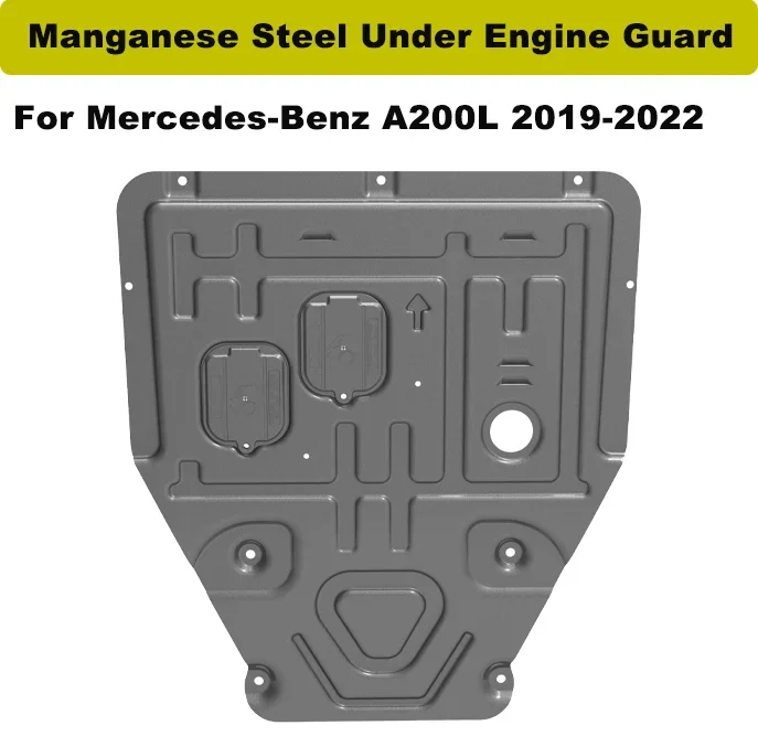

For Mercedes-Benz A200L Manganese Steel Under Engine Guard Protection Device Engine Bonnets Engine Shield Car Accessories.
