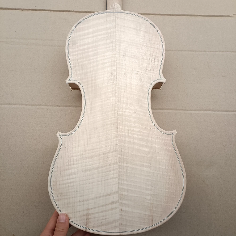 Fully hand planed Maple white embryo Viola  15