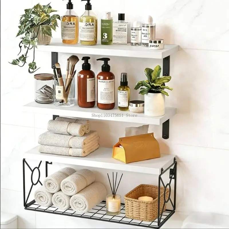  Large Floating Wall Shelves For Bathroom Storage Of Books And Towels