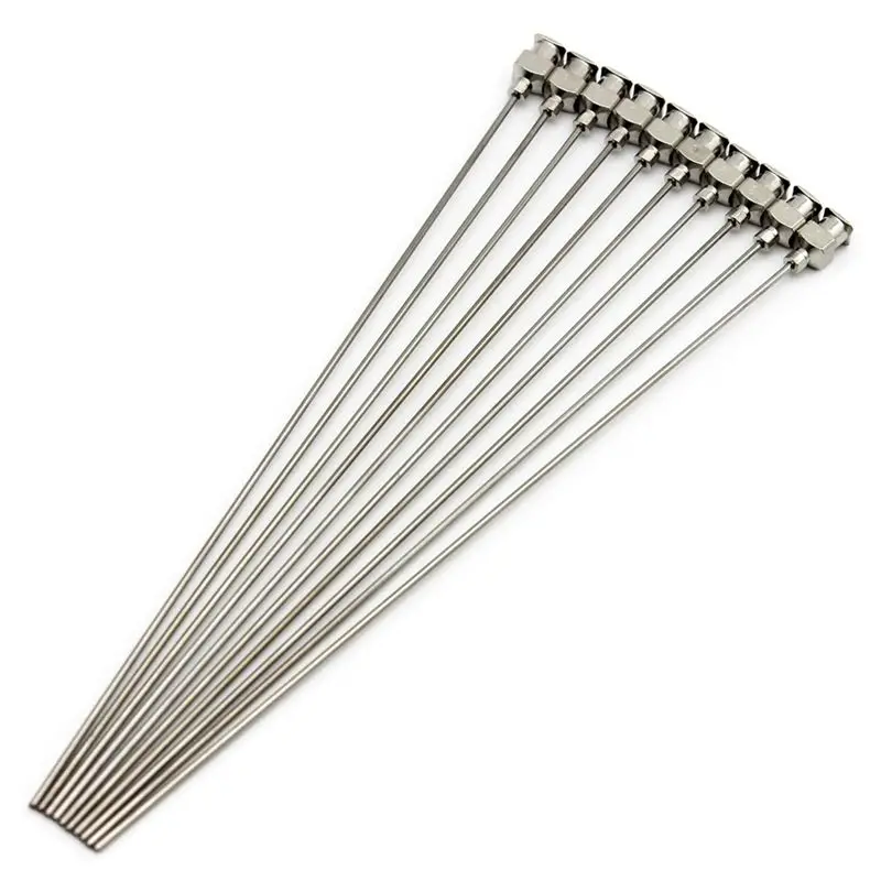 

AA63 HOT 10 Pieces Dispensing Needle 6 Inch Stainless Steel Blunt Tip Luer Connector Stainless Steel Blunt Needles