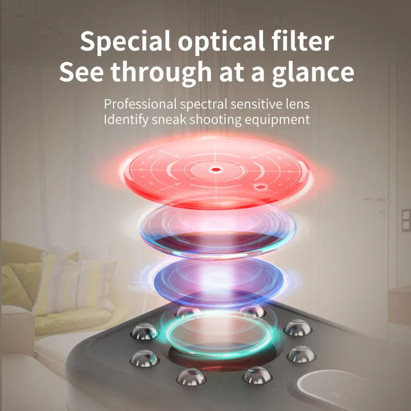 NEWK96 Hotel Anti Spying Peeping Infrared Detector Artifact Scanner Camera Nemesis Wireless Miniature Monitor GPS Locator Finder