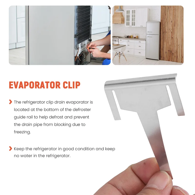 

AY03-DA61-06796A Refrigerator Clip Drain Evaporator - For Refrigerators - Replaces PS4145120 AP5579885 - PACK OF 4