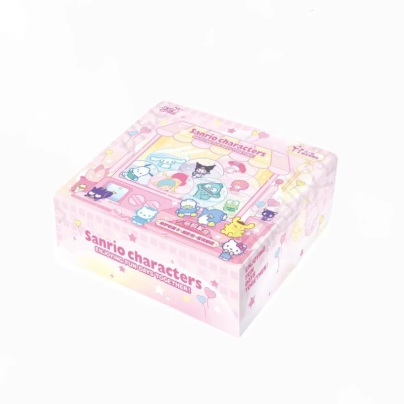 Kayou oficial genuíno sanrio diversão sombra série bonito anime cartão coleção festival das crianças brinquedo cartão presente caixa original