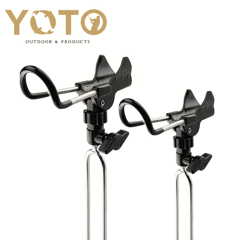 1pc Stainless Steel Rod Holder Fishing Rod Holder Rod Stand Rod Rest Holder Adjustable Fishing Rod Holder for Fishing