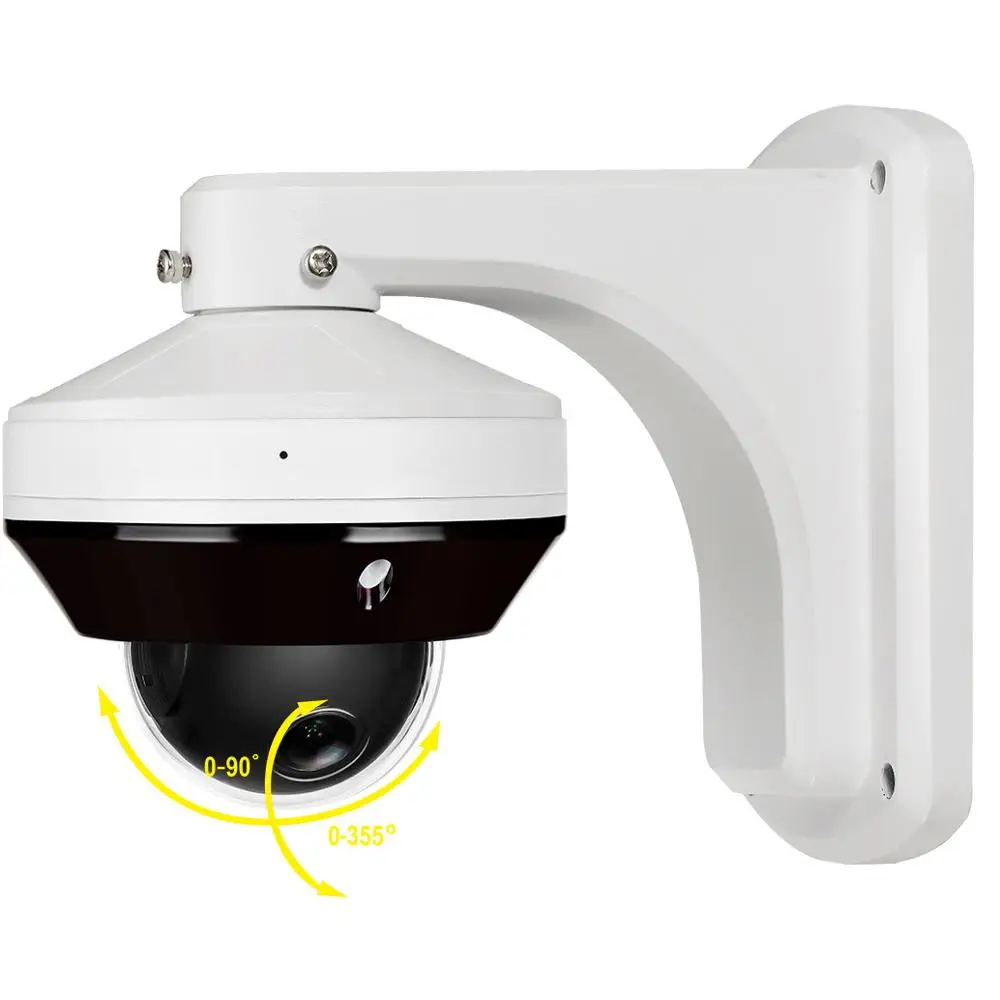 Mini IP 6MP 3X Zoom PTZ Dome POE Camera Rotation 355 degree camera IMX335 Sensor High quality