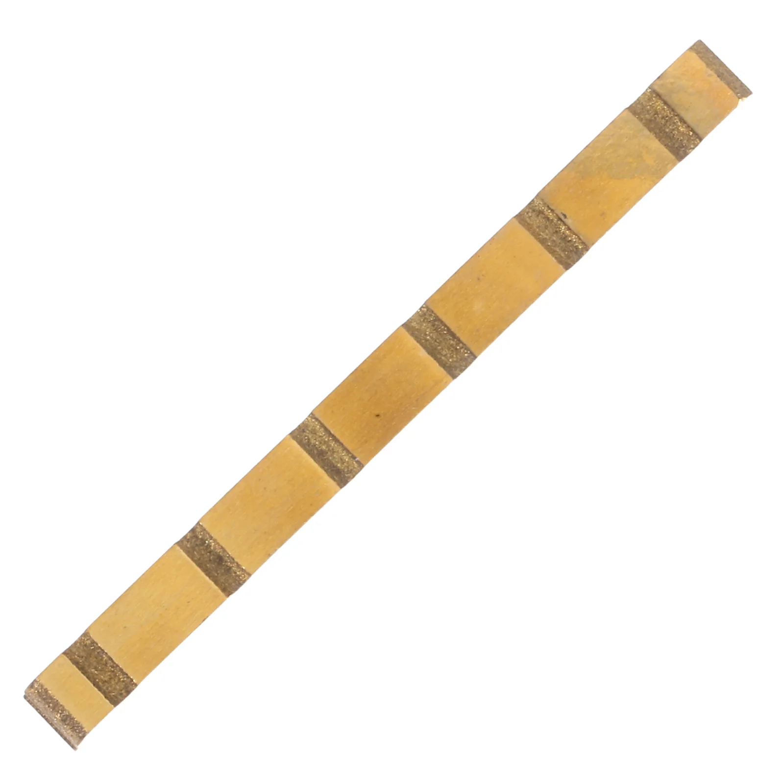 

Brass Guitar Nut 42Mm 6-String Slotted For Electric Bass Replacement Upgraded Tuning Stability Golden Instrument Parts