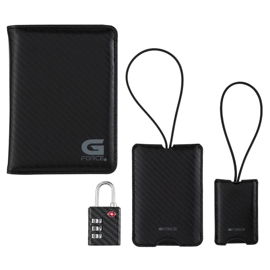 

Xplorer by 4 Piece Mens Travel Set in Carbon Black 1 per Pack