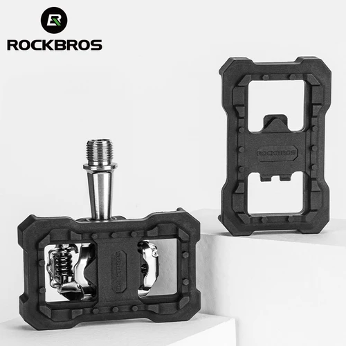 Imagen 2 del producto ROCKBROS-Adaptador de Pedal plano para bicicleta, adaptador de plataforma sin Clip, Pedal para Shimano SPD Speedplay, conversión de pedales de bicicleta