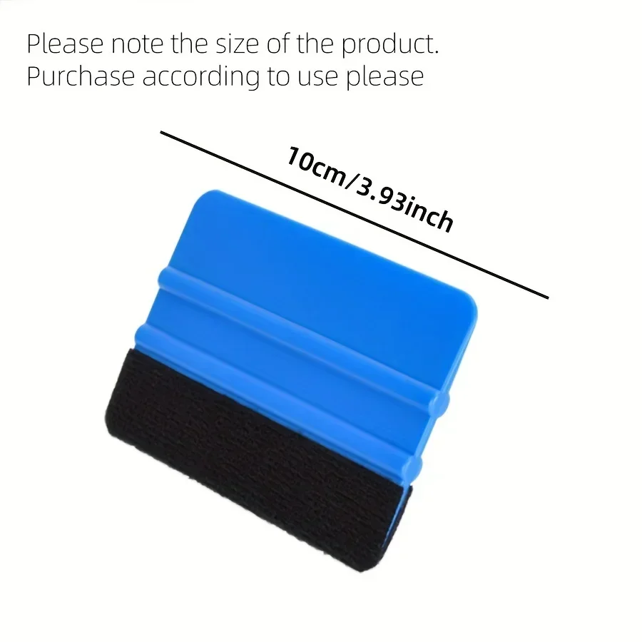 جديد 1/4 قطعة فيلم السيارة مكشطة الفينيل التفاف فيلم بطاقة ممسحة السيارات احباط التفاف الجلد المدبوغ ورأى مكشطة اكسسوارات السيارات التصميم ملصق