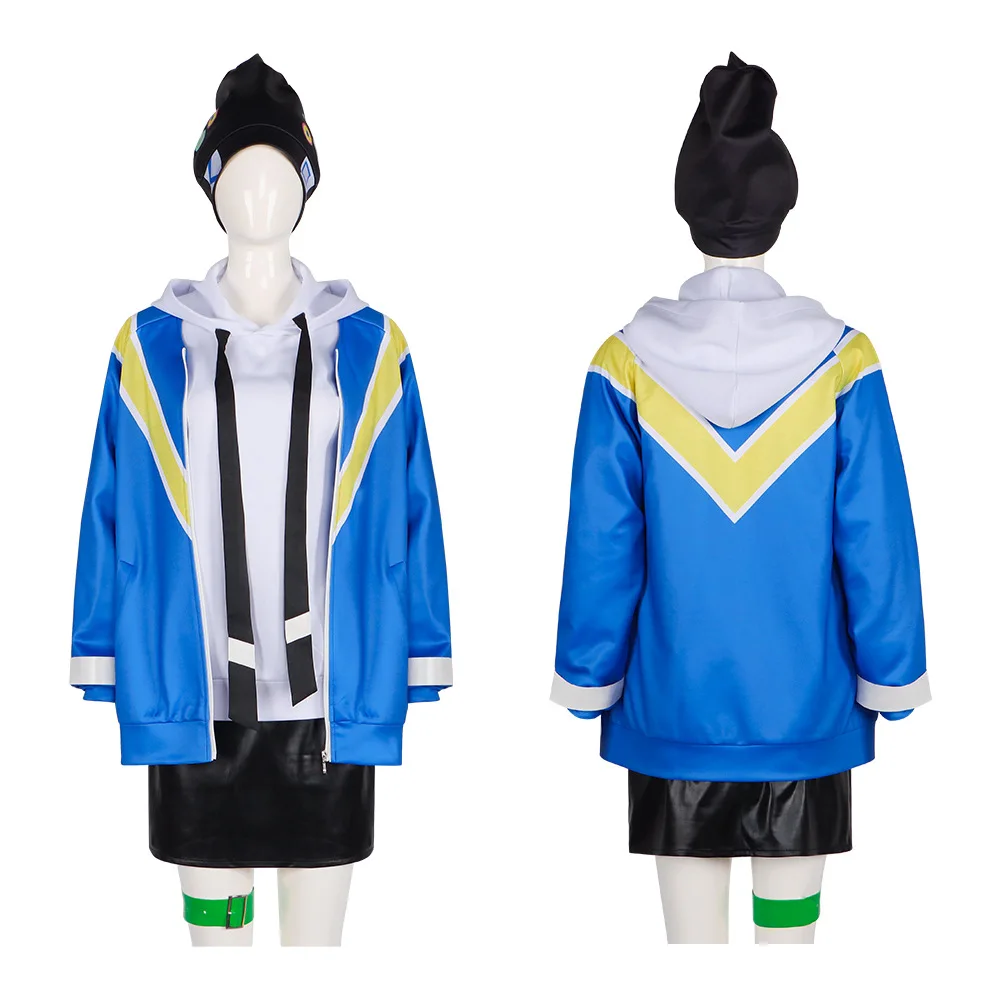 

Медуза ночью не плавать Юка Яматани в костюме для косплея на Хэллоуин, 2D персонаж, ролевая игра