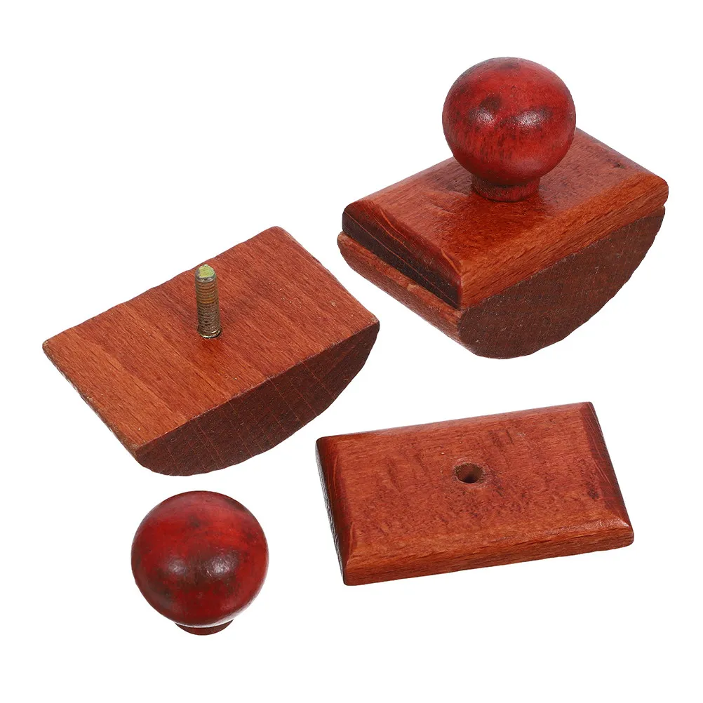 2Pcs Wooden Ink Blotter For Home Office Desk Christmas Stocking Stuffers Absorber Rocker Quick Drying